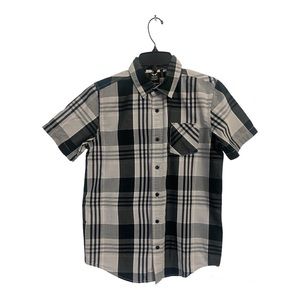 Boy’s Shaun White Black button down Size Large